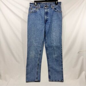 Vintage Levis 505 Jeans Womens 13 M Made in USA Blue Lower Rise Straight Leg Mom